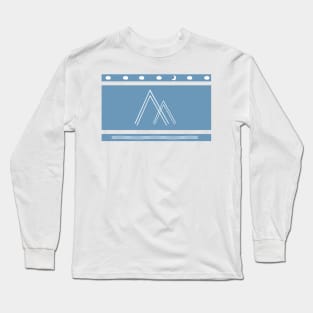 linear nature doddle Long Sleeve T-Shirt